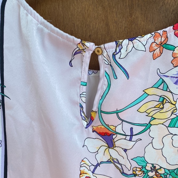 Liz Clairborne 3x lilac blouse - Picture 2 of 4